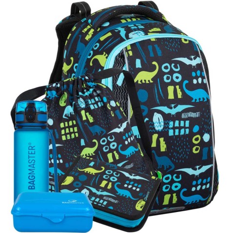 Bagmaster VEGA 22 B iskolatáska 5db. készlet