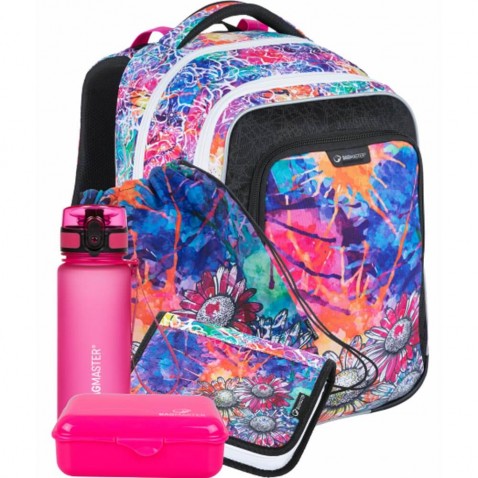 Bagmaster Lumi 21 A iskolai hátizsák 5db. készlet