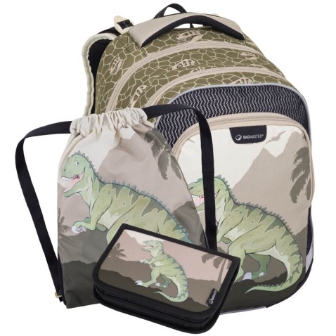 Bagmaster LUMI 24 C iskolatáska fiúknak 3db. szett