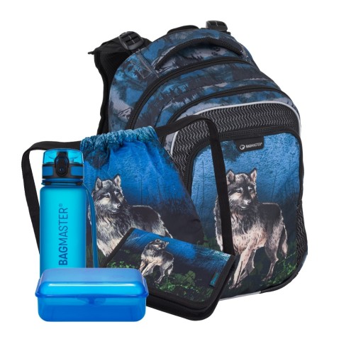 Bagmaster LUMI 24 F iskolatáska nagy szett