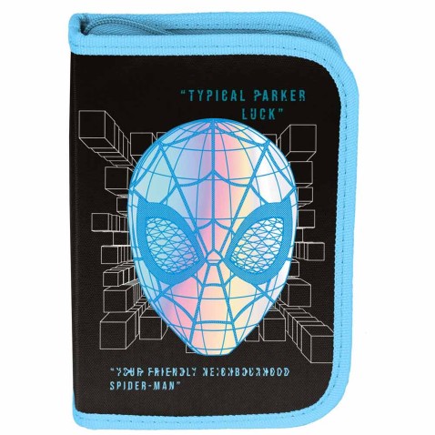 Kihajtható töltött tolltartó Pókember - holografikus