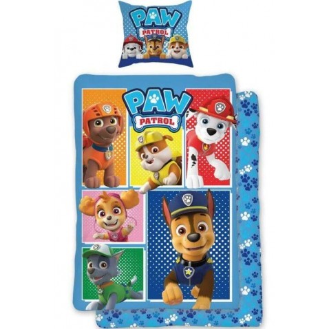 Gyerek ágyneműhuzat Paw Patrol