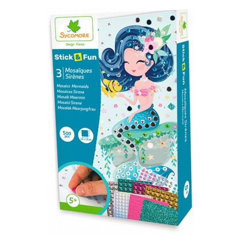 Stick & Fun – kis mozaik – tengeri tündérek