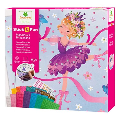 Stick & Fun – mozaik – balerina hercegnők