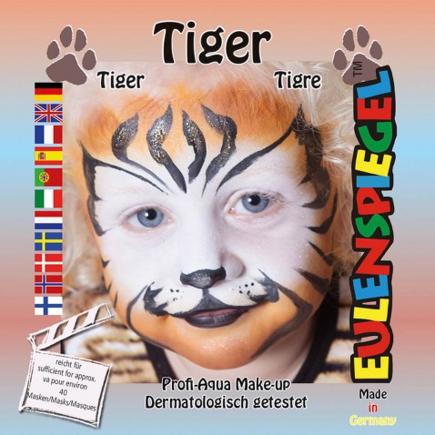 Arcfesték készlet - Tigris