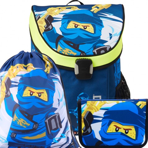 Iskolatáska Lego Ninjago JAY of Lightning Easy SZETT