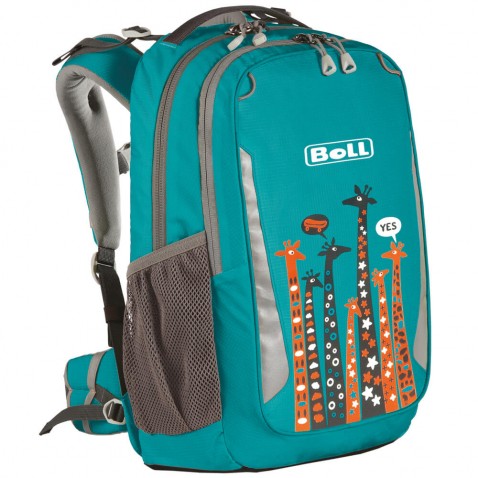 Boll Schoolmate 20 l Giraffe Turquoise iskolatáska, hátizsák