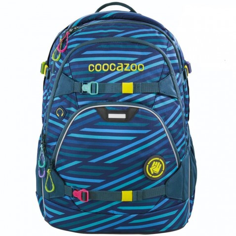 Hátizsák Coocazoo ScaleRale, Zebra Stripe Blue