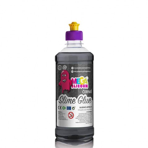 Slime glue ragasztó 500 ml a ragacs készítésre - fekete