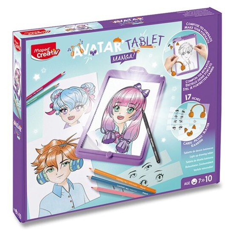 MAPED Creativ Lumi Board mágneses tábla szett