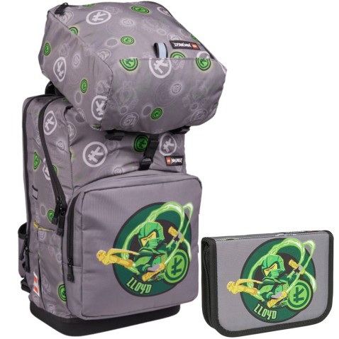 LEGO Ninjago Elementális Energia Mestere Maxi Plus iskolai hátizsák, szett