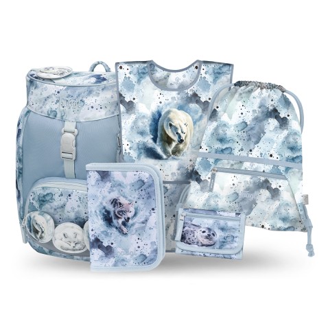 BAAGL Airy Polar iskolatáska – 5 részes szett