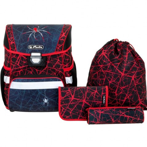 Iskolatáska Herlitz Loop Pók 4db-os szett