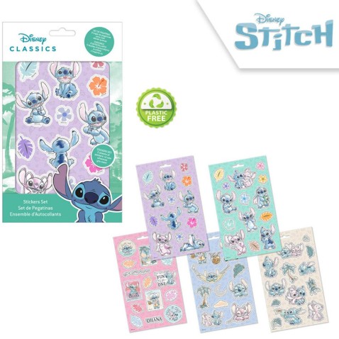 Stitch matricák 5 lap