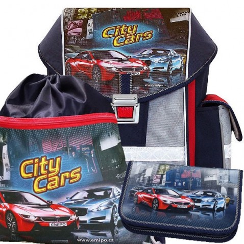 Emipo Ergo One City Cars 3db. iskolatáska SZETT