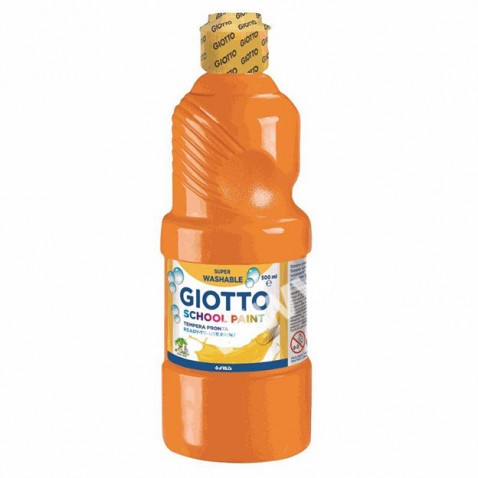 Tempera Giotto 500 ml narancs