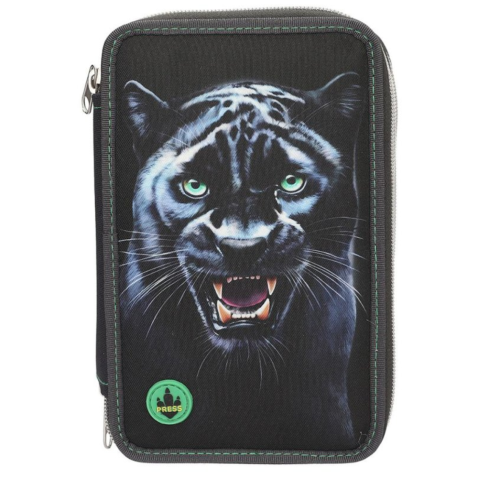 Dino World Galaxy Háromszintes tolltartó, töltött