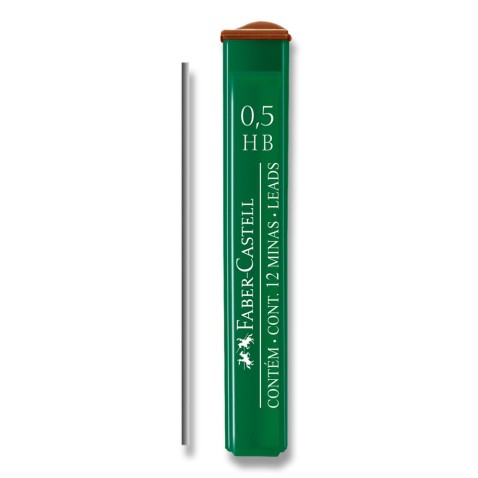 Faber-Castell Mine Polymer grafitbél, 0,5 mm – HB keménységű
