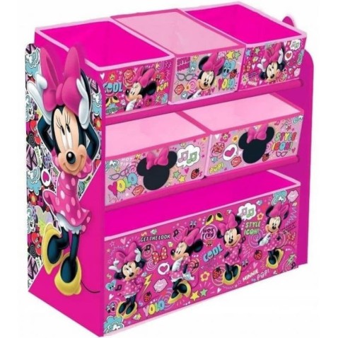 Játéktároló - Minnie egér - rózsaszín