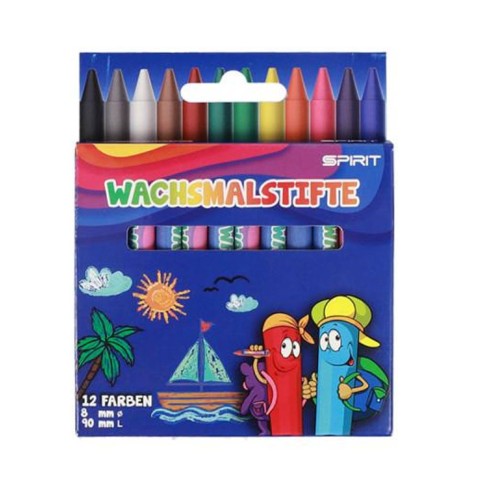 Viaszkréta 12 darabos szett