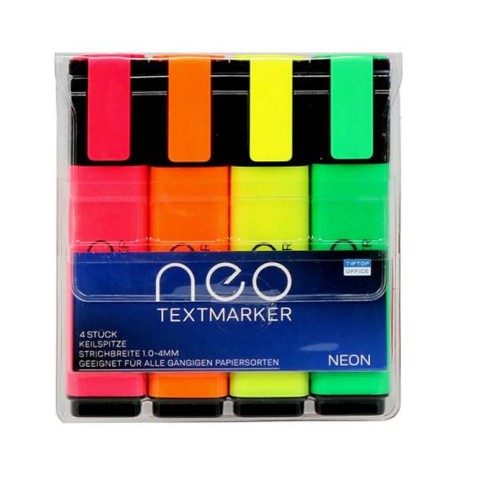 Kiemelő Centropen 8542 Highlighter Flexi, 4db.