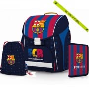Iskolatáska anatómiai Premium FC Barcelona SZETT és fényvisszaverő karkötő és szállítás ingyén
