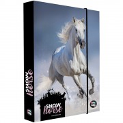 Jumbo snow horse A4-es füzettartó box