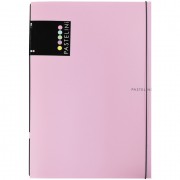 PP Oxybook A5 füzet 40 lap PASTELINI rózsaszín