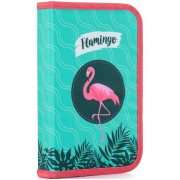 Flamingo kihajtható tolltartó, feltöltött