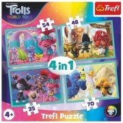 Puzzle 4in1 Troll koncert túra