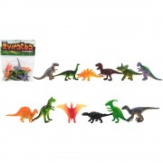 Állatok dinoszauruszok mini 6-7cm 12db