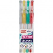 Zselés toll készlet GLITTER 4 szín