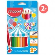 MAPED MAXI zsírkréta 12 színben