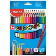 MAPED ColorPeps háromszögletű vékony színes ceruza 36 db.