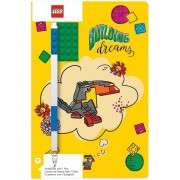 LEGO Stationery A5 napló kék tollal - Building Dreams