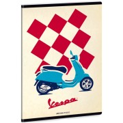 Ars Una Notebook Vespa A5 bélelt négyzetek