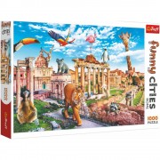 Funny Cities Puzzle - Wild Rome 1000 darab