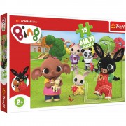 Puzzle Maxi 15 darab Bing Bunny Bing barátaival