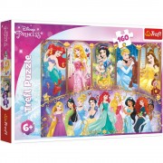 Puzzle-portrék Disney hercegnőkről 160 darab