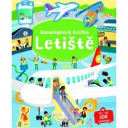 Repülőtéri matricás könyv