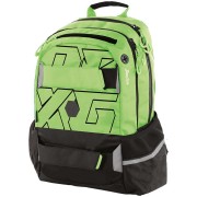OXY Sport NEON zöld diák hátizsák