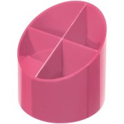 Herlitz ceruzatartó - kerek állvány Color Blocking, rózsaszín
