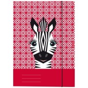 Herlitz Gumis mappa A4 Cute Animals Zebra