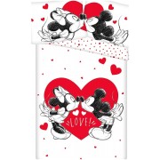 Mickey és Minnie Love 05 pamut ágynemű