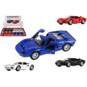 Autó Kinsmart 1966 Ford GT40 MKII fém/műanyag 13cm 4 szín visszahúzásos