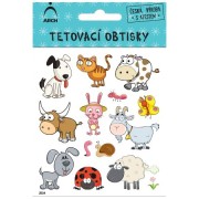 Gyerek Tetováló matricá Állatok 04