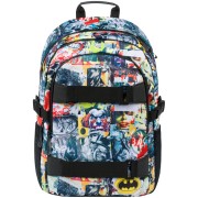 BAAGL Skate Batman Komiks iskolatáska, hátizsák és tornazsák ajándékba
