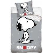 Ágyneműhuzat Snoopy Grey