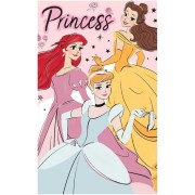 Gyermek törölköző Princess Hamupipőke Ariel és Belle
