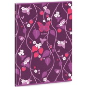 Ars Una Bloom Papillon A4-es jegyzetfüzet négyzet alakú